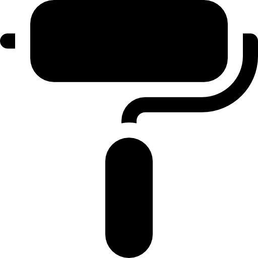 rodillo icono gratis