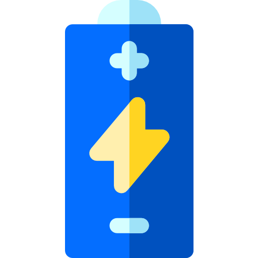 Battery Basic Rounded Flat icon