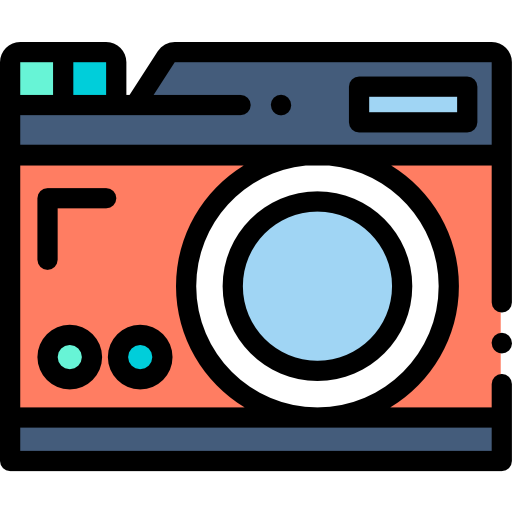 cámara fotográfica icono gratis