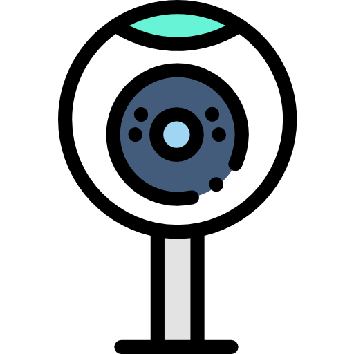 cámara web icono gratis