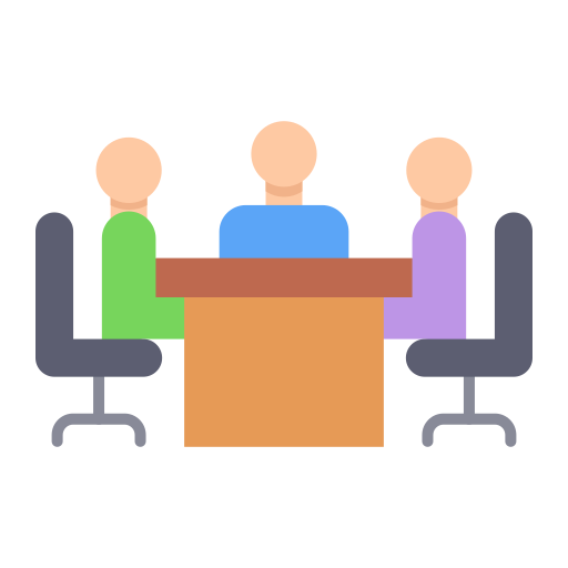 reunión icono gratis