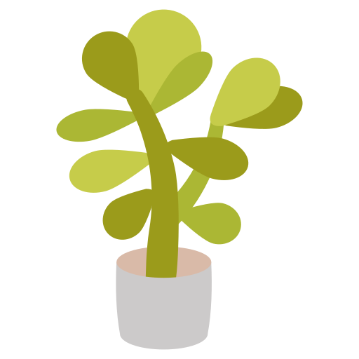 planta de jade icono gratis