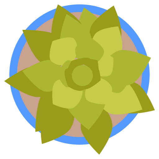 echeveria icono gratis