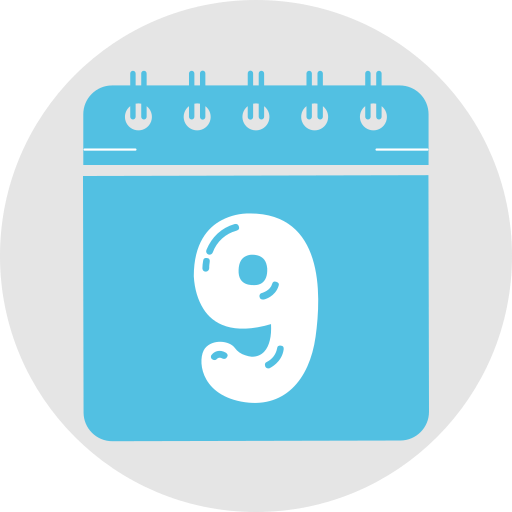 Nine free icon Nine free icon