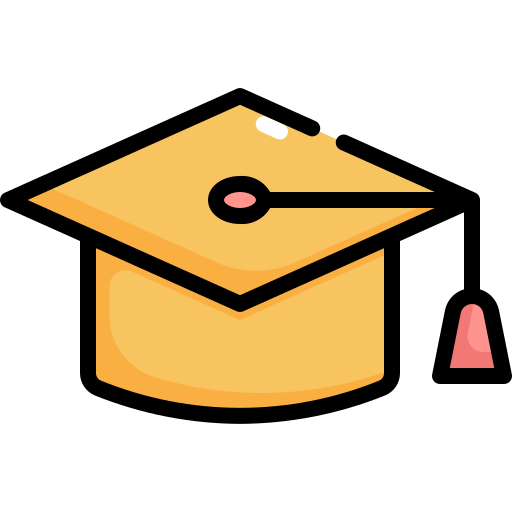 graduación icono gratis