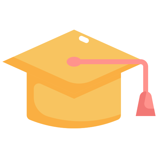 graduación icono gratis