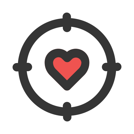 Love target free icon Love target free icon