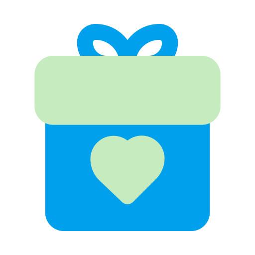 caja de regalo icono gratis