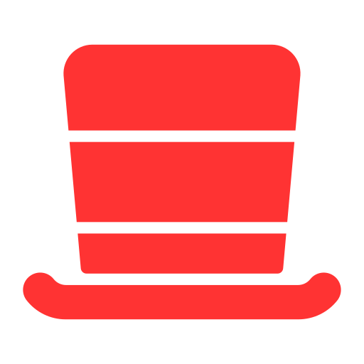 Top hat free icon