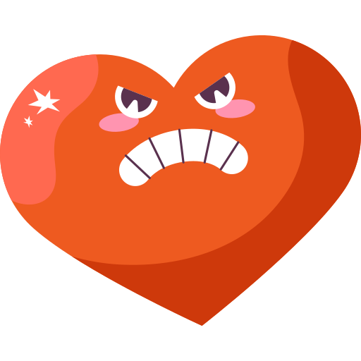 화난 무료 아이콘