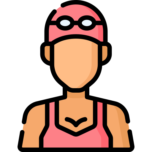 nadador icono gratis