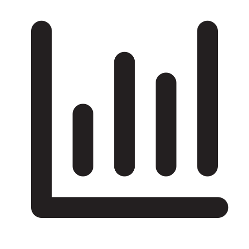 Chart free icon