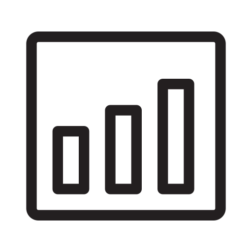 Chart free icon