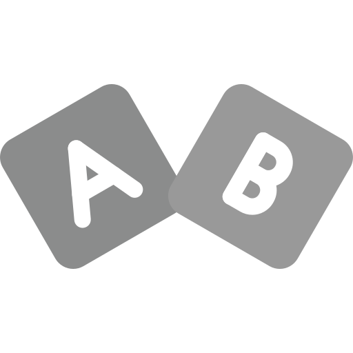 bloque abc icono gratis