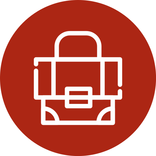 maletín icono gratis