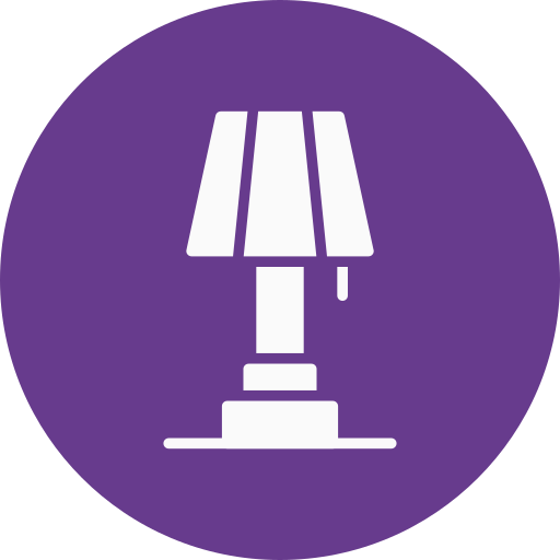 lámpara de escritorio icono gratis