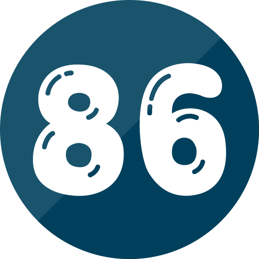 86 kostenlos Icon 86 kostenlos Icon