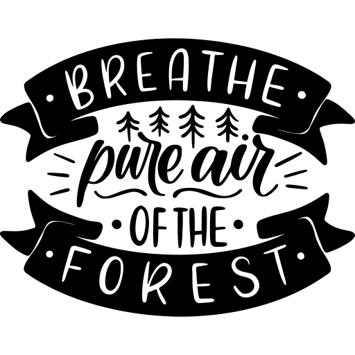 Forest free sticker