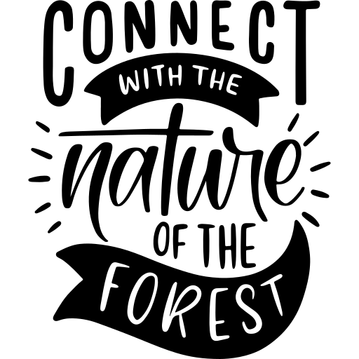 Forest free sticker