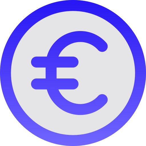 euro icono gratis