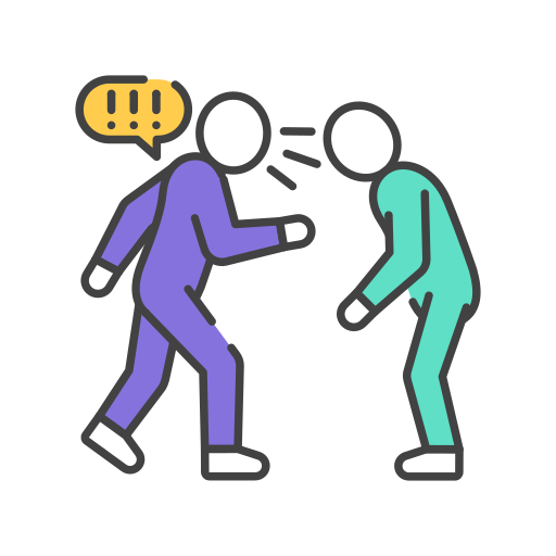 Violence free icon Violence free icon