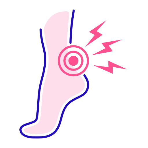 Leg free icon