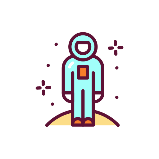 astronauta icono gratis