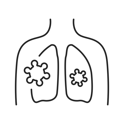 pulmones icono gratis