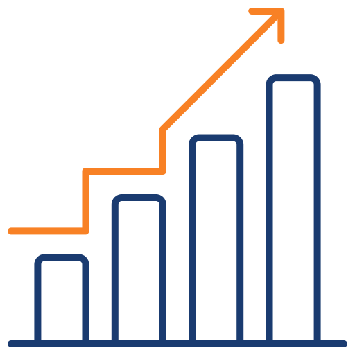 crecimiento icono gratis