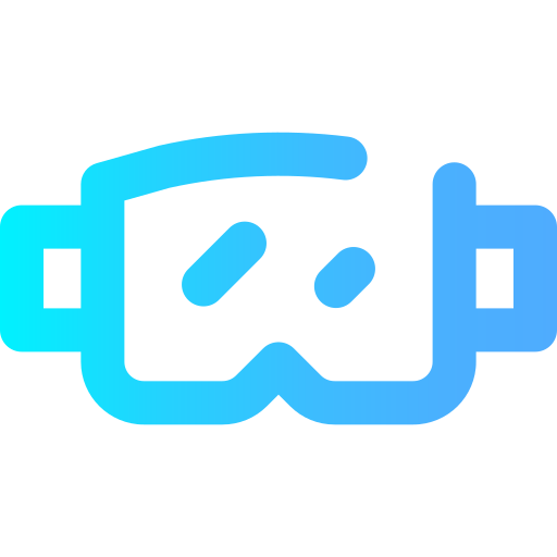 Ski goggle free icon