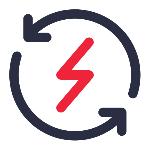 reciclar energia grátis ícone