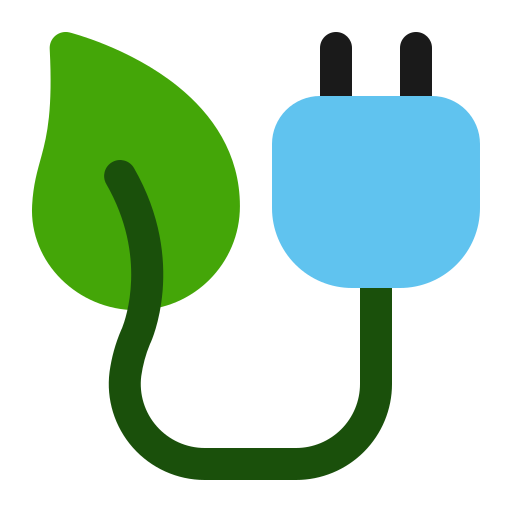 energía ecológica icono gratis