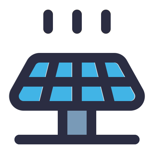 panel solar icono gratis