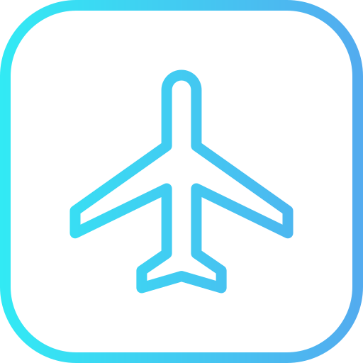 avión icono gratis