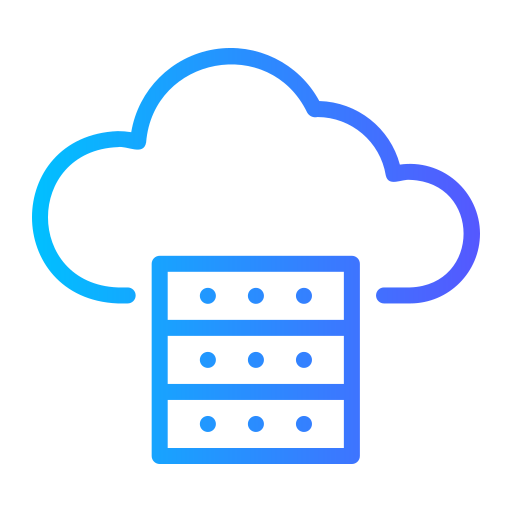 computación en la nube icono gratis