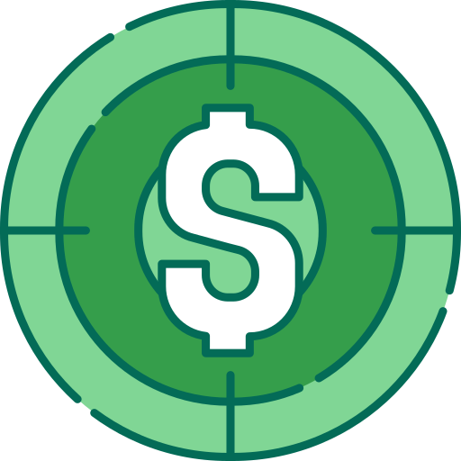 financiero icono gratis