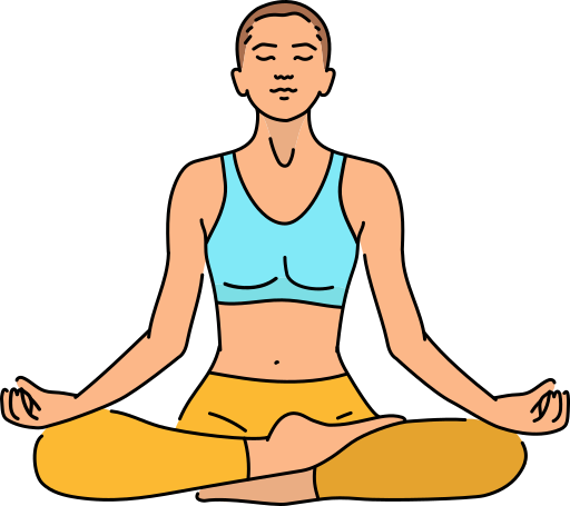 yoga icono gratis