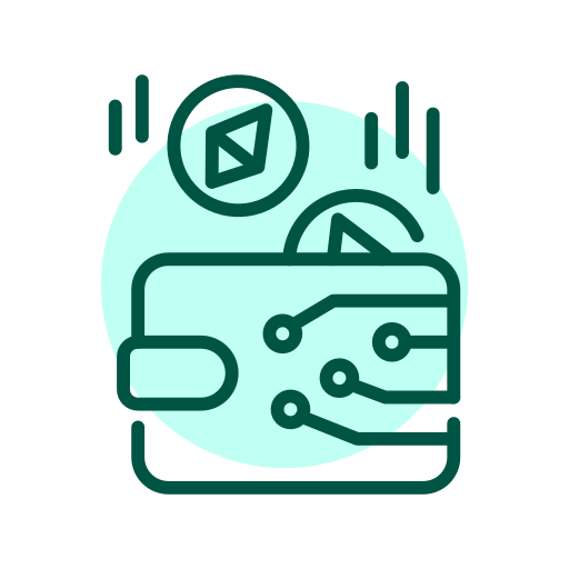 billetera icono gratis