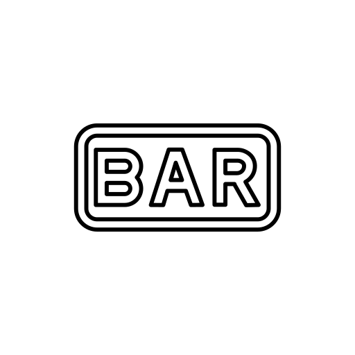 bar icono gratis