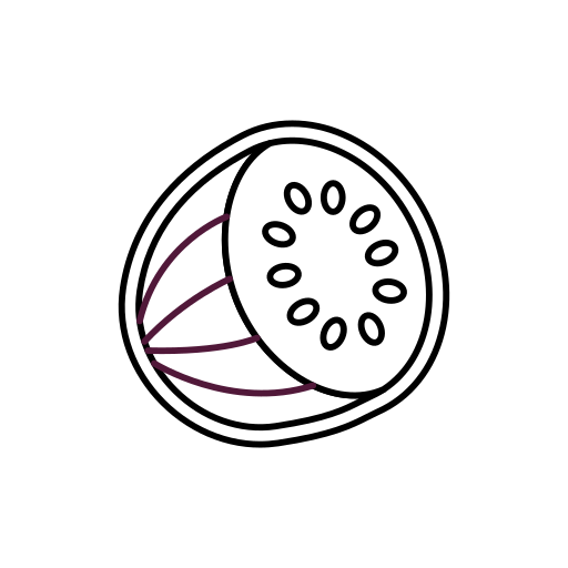 sandía icono gratis