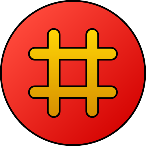 hashtag icono gratis