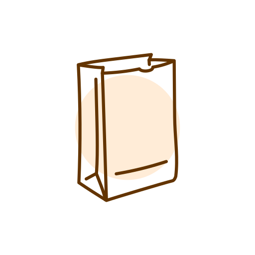 Bag free icon Bag free icon