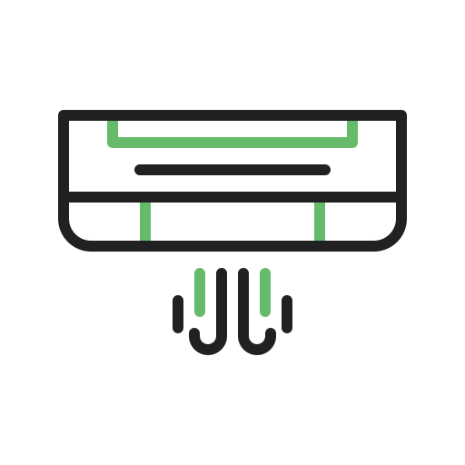 aire acondicionado icono gratis