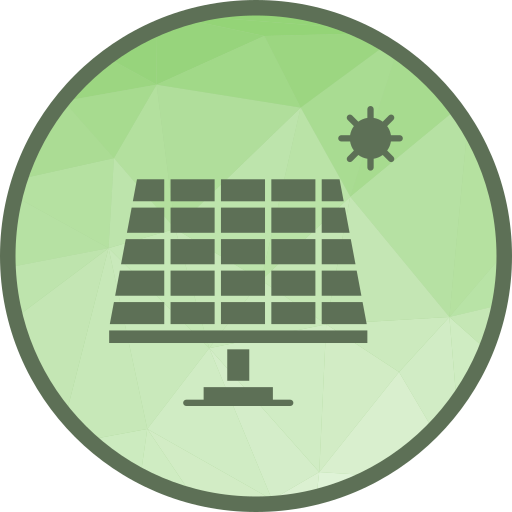 panel solar icono gratis