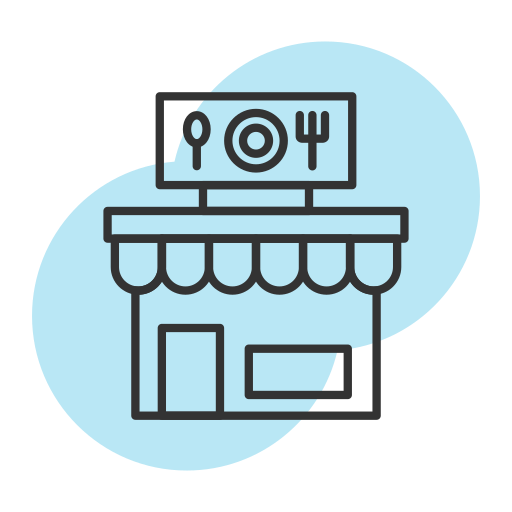 restaurante icono gratis