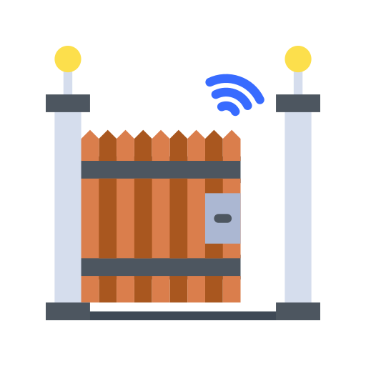 Smart gate - Free electronics icons