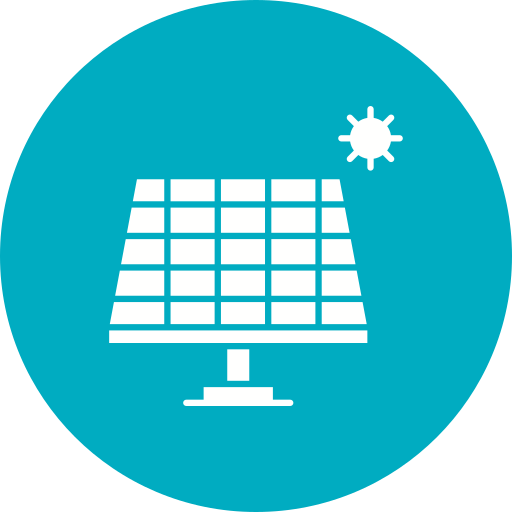 panel solar icono gratis