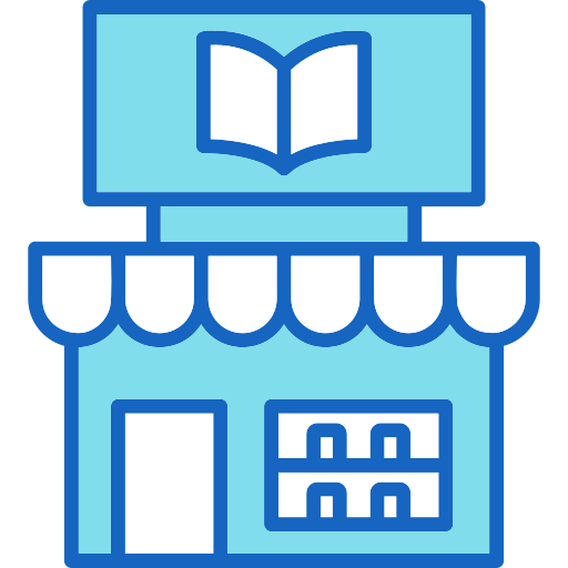 librería icono gratis