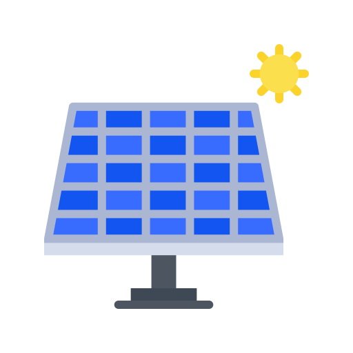 panel solar icono gratis