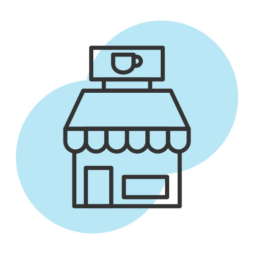 cafetería icono gratis